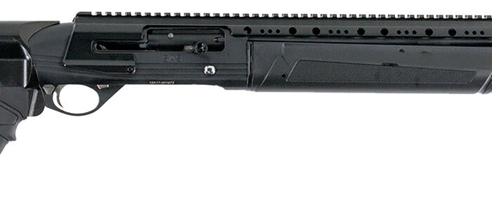 Hatfield Gun Company USA12TT SAS  12 Gauge Semi-Auto 3" 4+1 20" Black Smooth Bore Barrel, Tungsten Gray Cerakote Picatinny Rail Aluminum Receiver, Black Adjustable Synthetic Stock, Black Grip