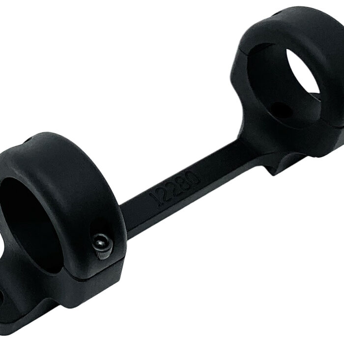DNZ 12280 Game Reaper-Ruger Scope Mount/Ring Combo Matte Black 1"