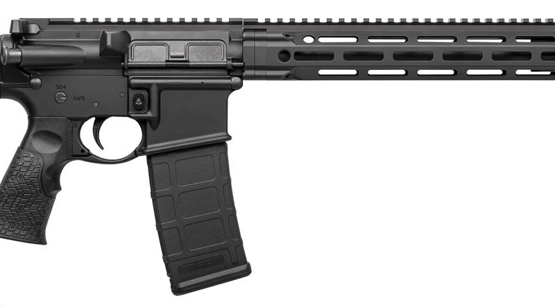 Daniel Defense 0212802081047 DDM4 V7 5.56x45mm NATO 30+1 16" Threaded Barrel w/Flash Suppressor, Black Hard Coat Anodized Receiver, 6 Position Stock w/SoftTouch Overmolding