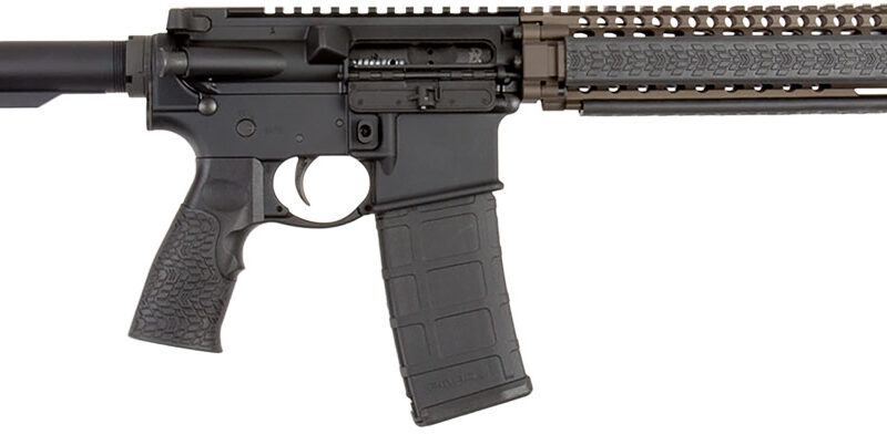 Daniel Defense 0208806027055 DDM4 M4A1 *CA Compliant 5.56x45mm NATO 14" 10+1 Black Hard Coat Anodized 6 Position w/SoftTouch Overmolding Stock with Flat Dark Earth Handguard