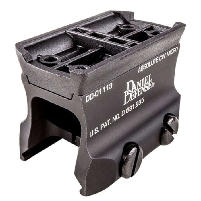 Daniel Defense 0304518025 Micro Mount  Black Anodized