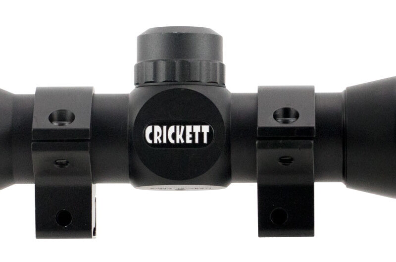 Crickett KSA054 Quick Focus  Black 4x32mm 1" Tube Mil-Dot Reticle