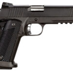 Rock Island 51679 Tac Ultra FSHC 9mm Luger Caliber with 5" Barrel, 17+1 Capacity, Overall Black Parkerized Finish Steel, Picatinny Rail/Beavertail Frame, Serrated Slide & Black G10 Grip 1 35221