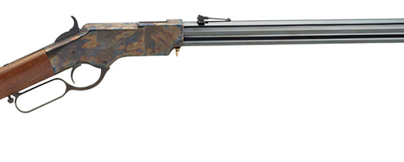 Henry H011IF Original Iron Frame Full Size 44-40 Win 13+1 24.50" Blued Octagon Barrel, Color Case Hardened Steel Receiver, Fancy American Walnut Wood Stock Right Hand