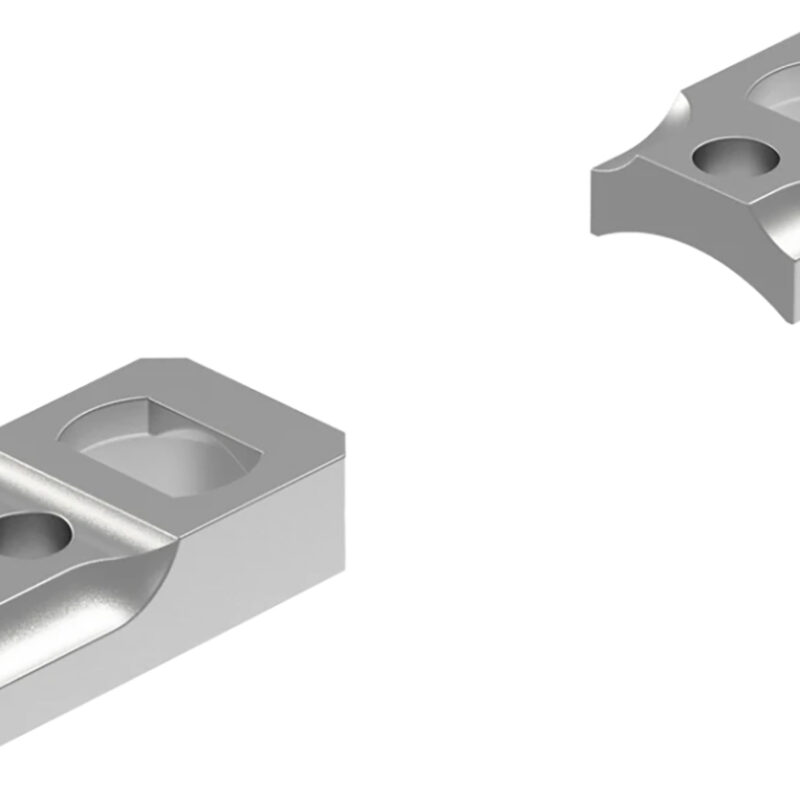 Leupold 51727 Dual Dovetail Base Set Silver Remington 700
