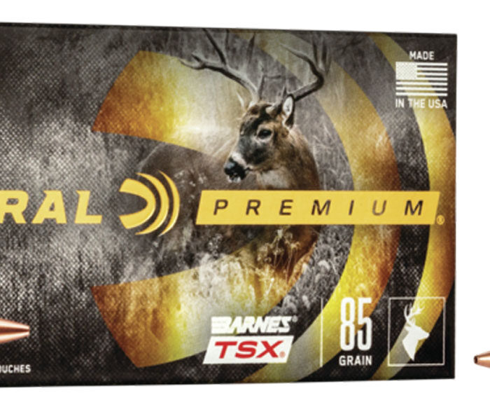 Federal P243K Premium  243Win 85gr Barnes TSX 20 Per Box/10 Case
