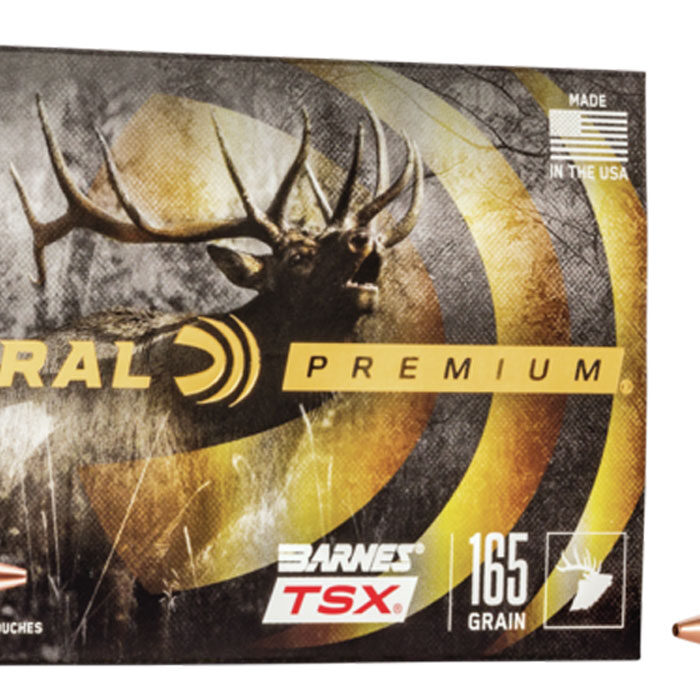 Federal P308H Premium  308Win 165gr Barnes TSX 20 Per Box/10 Case