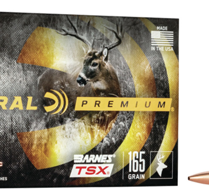 Federal P3006AF Premium  30-06Springfield 165gr Barnes TSX 20 Per Box/10 Case