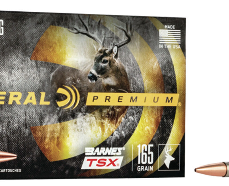 Federal P3006AF Premium  30-06Springfield 165gr Barnes TSX 20 Per Box/10 Case
