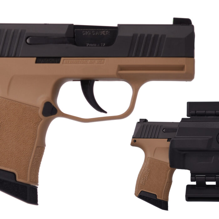 SIG SAUER P365 9MM BK/FDE 10+1 PCK OR  #