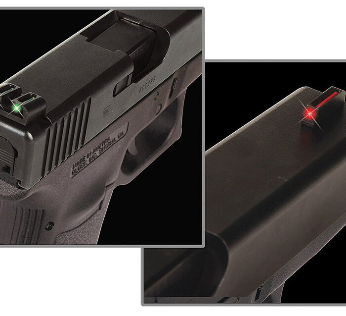 TruGlo TG131G1 Fiber-Optic  Red/Fiber Optic Front Sight-Green/Fiber Optic Rear Sight Glock 17/17L/19