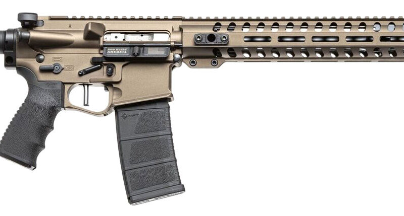 Patriot Ordnance Factory 00910 Renegade +  223 Rem,5.56x45mm NATO 16.50" 30+1 Burnt Bronze 6 Position MFT BMS Minimalist Stock