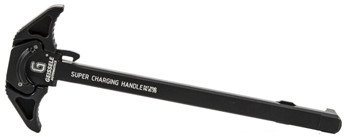 Geissele Automatics 05313B Super  AR-15 Black Black Hardcoat Anodized 7075-T6 Aluminum Ambidextrous Hand
