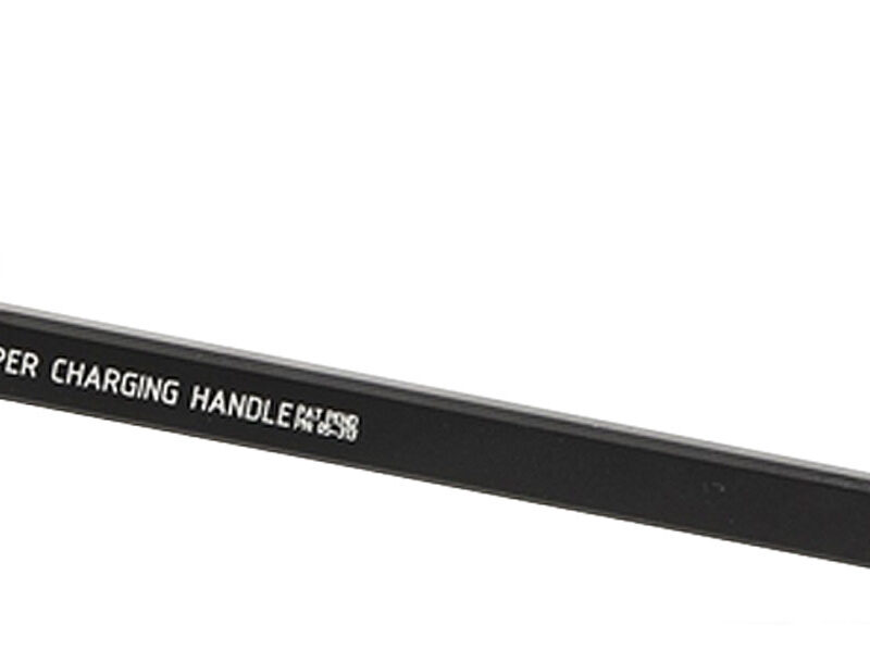 Geissele Automatics 05476B Super  AR-10 Black Black Hardcoat Anodized 7075-T6 Aluminum Ambidextrous Hand
