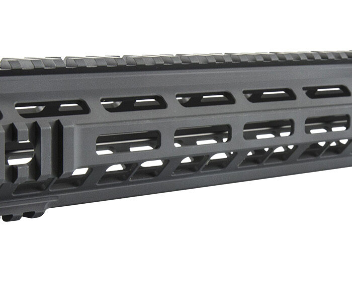 Geissele Automatics 05315B Mk4 Super Modular Rail 15" M-LOK Style Made of 6061-T6 Aluminum with Black Anodized Finish for AR-Platform