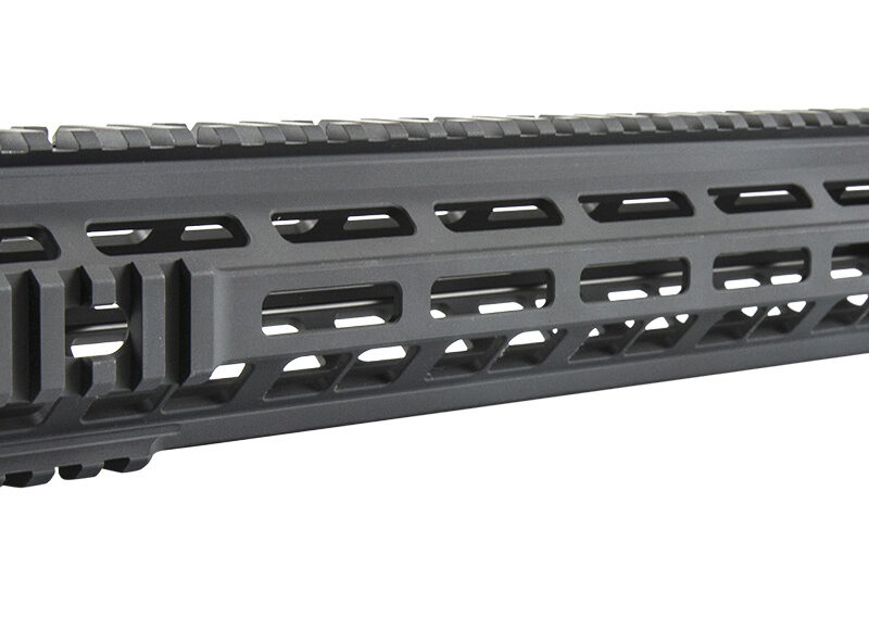Geissele Automatics 05315B Mk4 Super Modular Rail 15" M-LOK Style Made of 6061-T6 Aluminum with Black Anodized Finish for AR-Platform