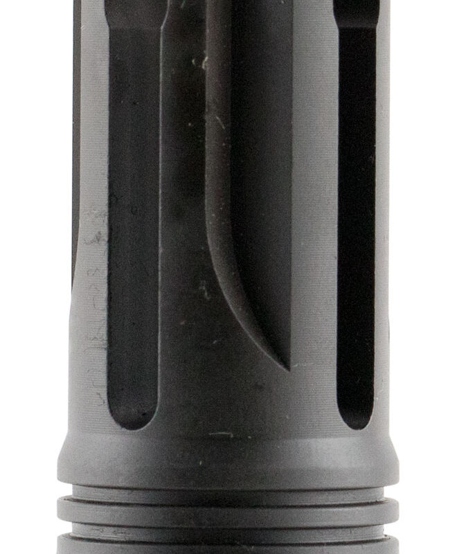 Strike Industries VENOMFH223 Venom Flash Hider Black Steel with 1/2"-28 tpi Threads, 2.16" OAL & 0.862" Diameter for 223 Rem, 5.56x45mm NATO AR-Platform