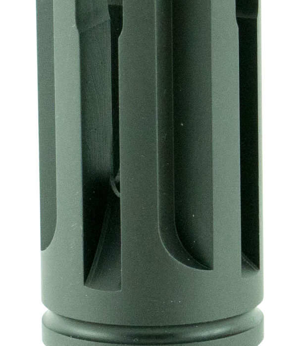 Strike Industries VENOMFH308 Venom Flash Hider Black Steel with 5/8"-24 tpi Threads, 2.16" OAL & 0.862" Diameter for 308 Win, 7.62x51mm NATO AR-Platform