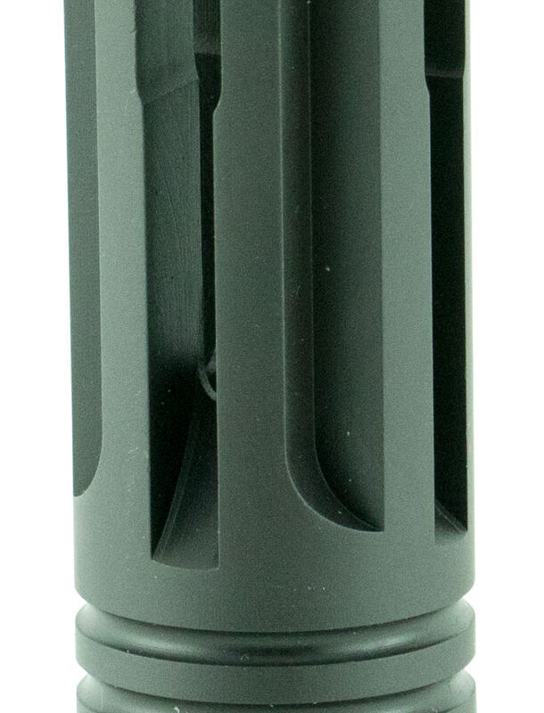 Strike Industries VENOMFH308 Venom Flash Hider Black Steel with 5/8"-24 tpi Threads, 2.16" OAL & 0.862" Diameter for 308 Win, 7.62x51mm NATO AR-Platform