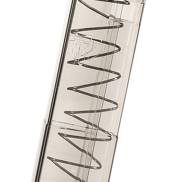 ETS Group GLK4212 Pistol Mags  12rd Extended 380 ACP Compatible w/ Glock 42 Clear Polymer