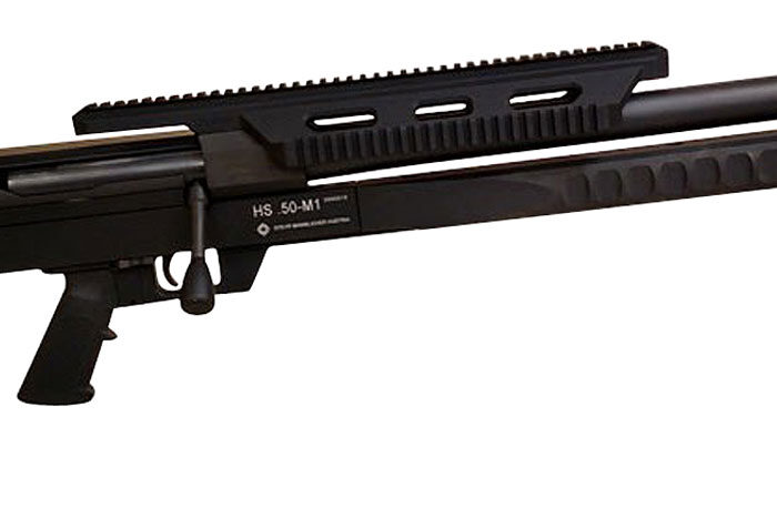 Steyr Arms 610501 HS .50-M1  Take Down Design, 50 BMG 5+1 24" Fluted/Threaded, Black, Fully Adj. Chassis, Muzzle Brake, Adj. Integrated Bipod & Monopod, Optics Mount