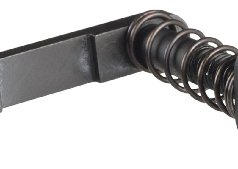 Strike Industries ARSMCBLK Magazine Catch  made of Steel with 6061-T6 Aluminum Release Button & Black Finish for AR-Platform