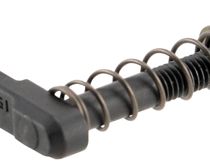 Strike Industries ARSMCFDE Magazine Catch  made of Black Steel with Flat Dark Earth 6061-T6 Aluminum Release Button for AR-Platform