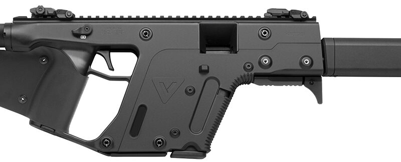 Kriss USA KV10CBL22 Vector CRB Gen2 *CA Compliant 10+1 Black Steel Barrel, Black Picatinny Rail Receiver, Fixed Black Synthetic Stock, Black California Paddle Grip, Glock Magazine Compatible