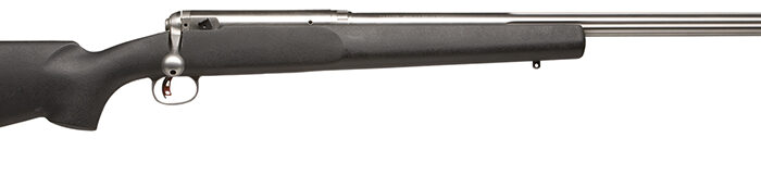 Savage Arms 18144 12 LRPV Full Size 223 Rem 1rd 26" Heavy Fluted Barrel, Matte Stainless Steel Receiver w/Picatinny Rail, Matte Black HS Precision w/V-Block Synthetic Stock, Right Hand, 1:9 Twist