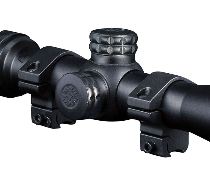 Konus 7260 KonusPro  Matte Black 2-7x32mm 1" Tube Engraved 30/30 Duplex Reticle Includes Mounting Rings