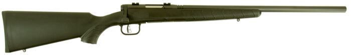 Savage Arms 96975 B.MAG  17 WSM 8+1 22" Matte Black Heavy Barrel, Matte Black Drilled & Tapped Carbon Steel Receiver, Matte Black Fixed Synthetic Stock, Right Hand