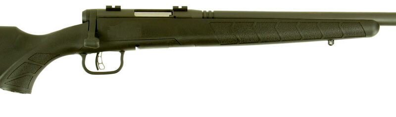 Savage Arms 96975 B.MAG  17 WSM 8+1 22" Matte Black Heavy Barrel, Matte Black Drilled & Tapped Carbon Steel Receiver, Matte Black Fixed Synthetic Stock, Right Hand