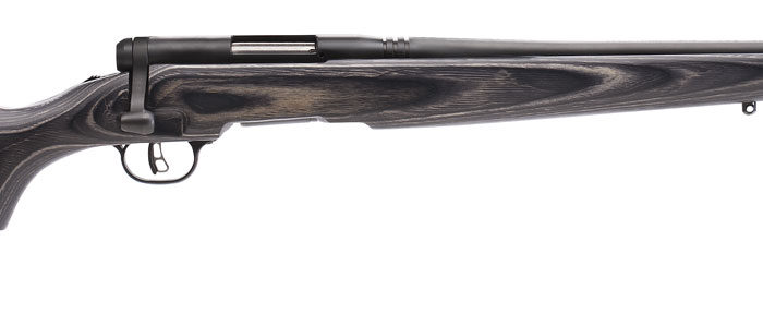 Savage Arms 96971 B.MAG Sporter Full Size 17 WSM 8+1 22" Matte Black Sporter Barrel, Matte Black Drilled & Tapped Carbon Steel Receiver, Gray Fixed Laminate Stock, Right Hand