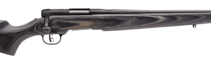 Savage Arms 96971 B.MAG Sporter Full Size 17 WSM 8+1 22" Matte Black Sporter Barrel, Matte Black Drilled & Tapped Carbon Steel Receiver, Gray Fixed Laminate Stock, Right Hand