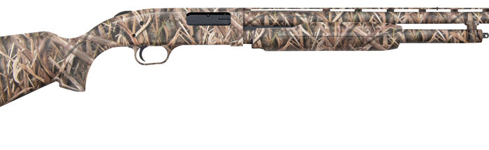 Mossberg 54218 500 Super Bantam 20 Gauge with 22" Barrel, 3" Chamber, 5+1 Capacity, Overall Mossy Oak Shadow Grass Blades Finish & Synthetic Stock Right Hand (Youth) Includes Accu-Set Chokes