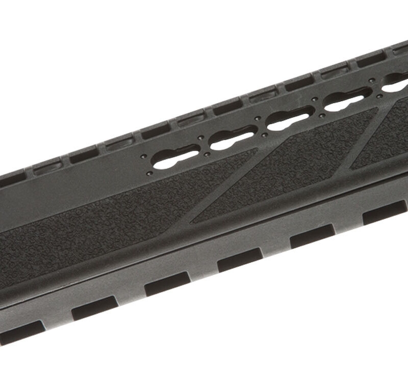 BCM PKMRMIDBLK BCMGunfighter PKMR AR-15 Black Textured Polymer Mid-Length KeyMod