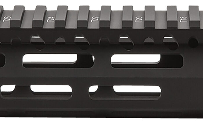 BCM MCMR7556BLK BCMGunfighter MCMR 7" M-LOK, Free-Floating Style Made of Aluminum with Black Anodized Finish for AR-Platform
