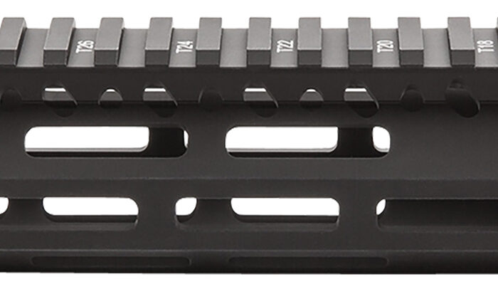 BCM MCMR8556BLK BCMGunfighter MCMR 8" M-LOK, Free-Floating Style Made of Aluminum with Black Anodized Finish for AR-Platform