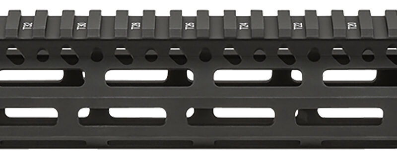 BCM MCMR10556BLK BCMGunfighter MCMR 10" M-LOK, Free-Floating Style Made of Aluminum with Black Anodized Finish for AR-Platform