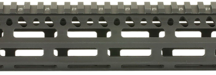 BCM MCMR13556BLK BCMGunfighter MCMR 13" M-LOK, Free-Floating Style Made of Aluminum with Black Anodized Finish for AR-Platform