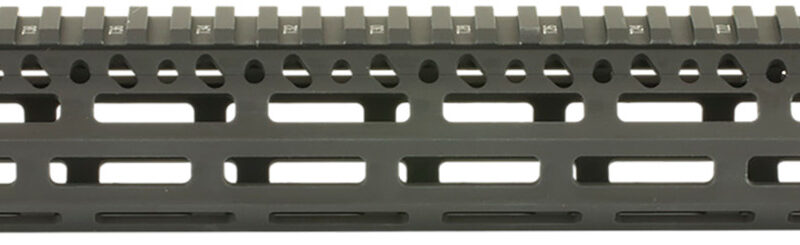 BCM MCMR13556BLK BCMGunfighter MCMR 13" M-LOK, Free-Floating Style Made of Aluminum with Black Anodized Finish for AR-Platform