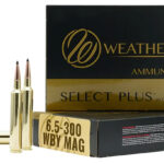 Weatherby F653130SCO Select Plus 6.5-300WthbyMag 130gr Swift Scirocco II 20 Per Box/10 Case 2 4544