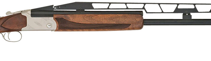 TriStar 35414 TT-15A Unsingle USA 12 Gauge 1rd 2.75" 34" Adjustable Rib Barrel Silver Rec Walnut Fixed with Adjustable Comb Stock Right Hand (Full Size) Includes 3 Extended MobilChoke