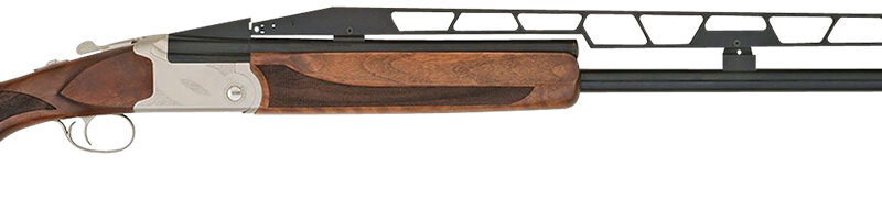 TriStar 35414 TT-15A Unsingle USA 12 Gauge 1rd 2.75" 34" Adjustable Rib Barrel Silver Rec Walnut Fixed with Adjustable Comb Stock Right Hand (Full Size) Includes 3 Extended MobilChoke
