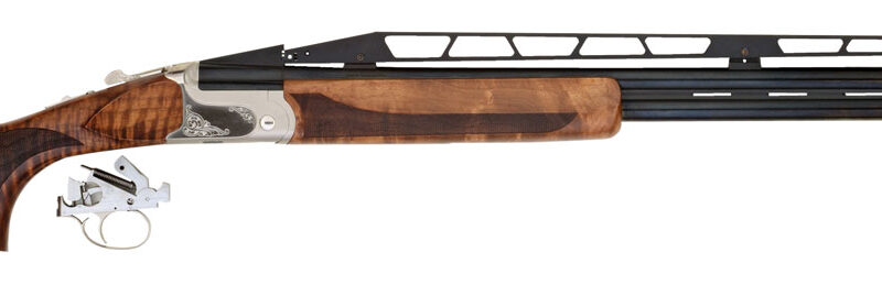TriStar 35420 TT-15A Deluxe Double Combo 12 Gauge 3" 32" 2rd, 3" 34" 1rd Adjustable Rib Barrels Silver Rec Walnut Fixed with Adjustable Comb Stock Right Hand (Full Size) Includes 5 Extended MobilChoke