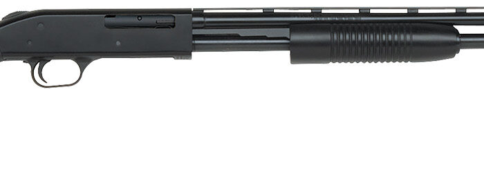 Mossberg 50112 500 Bantam Youth 410 Gauge Pump 3" 5+1 24" Blued Vent Rib Barrel, Blued Steel Receiver, Fixed Black Synthetic Stock, Right Hand, Fixed Full Choke