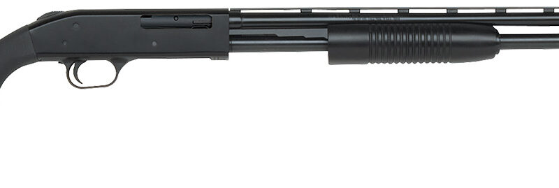 Mossberg 50112 500 Bantam Youth 410 Gauge Pump 3" 5+1 24" Blued Vent Rib Barrel, Blued Steel Receiver, Fixed Black Synthetic Stock, Right Hand, Fixed Full Choke