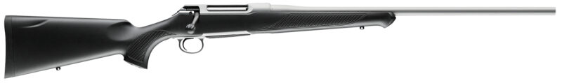 Sauer S1SX65C 100 Silver XT Full Size 6.5 Creedmoor 5+1 22" Stainless Steel Cerakote Barrel, Stainless Cerakote Drilled & Tapped Steel Receiver, Black Max Synthetic Stock