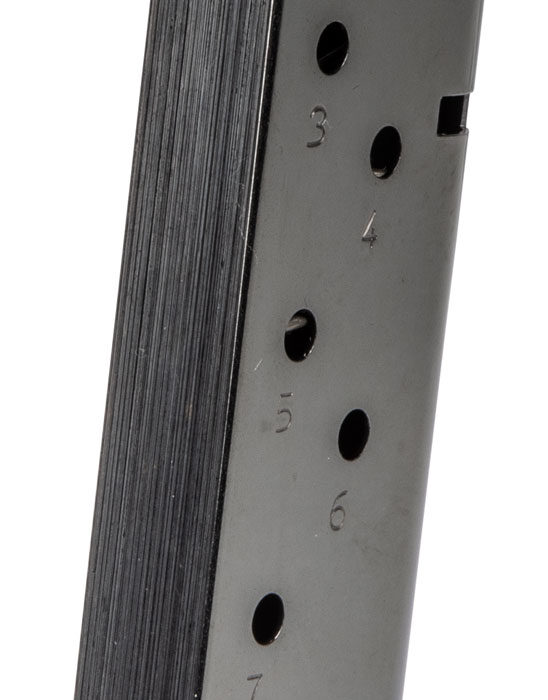 Mec-Gar MGCG4507B Standard  7rd 45 ACP Fits 1911 Government Blued Carbon Steel