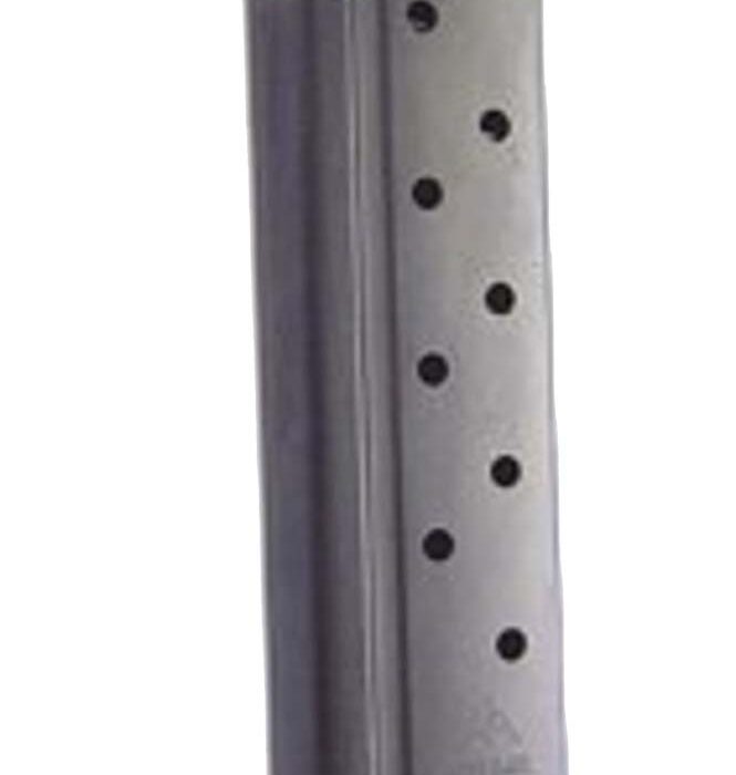 Mec-Gar MGCGOV10B Standard  Blued Detachable 8rd 10mm Auto for 1911 Government